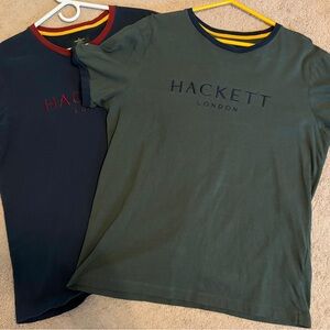 Hackett Short Sleeve Tees bundle L - Green and Navy